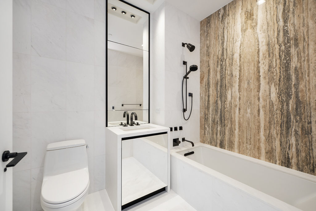 Tribeca luxury condo bathroom