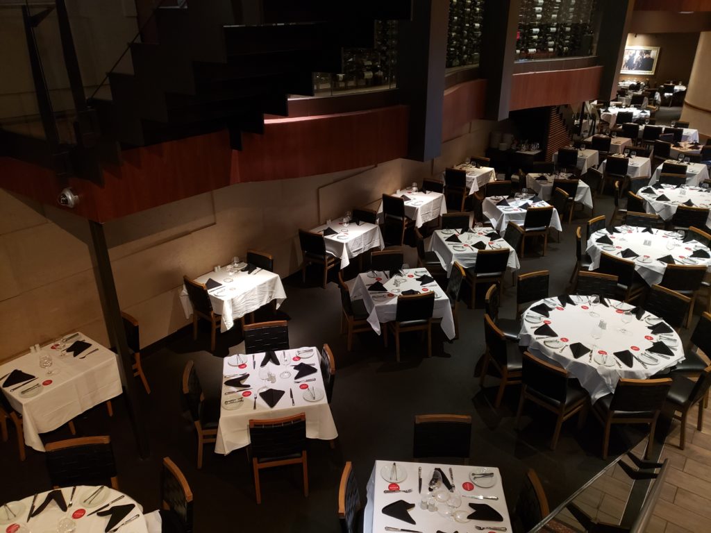 restaurant interior at fogo de chao