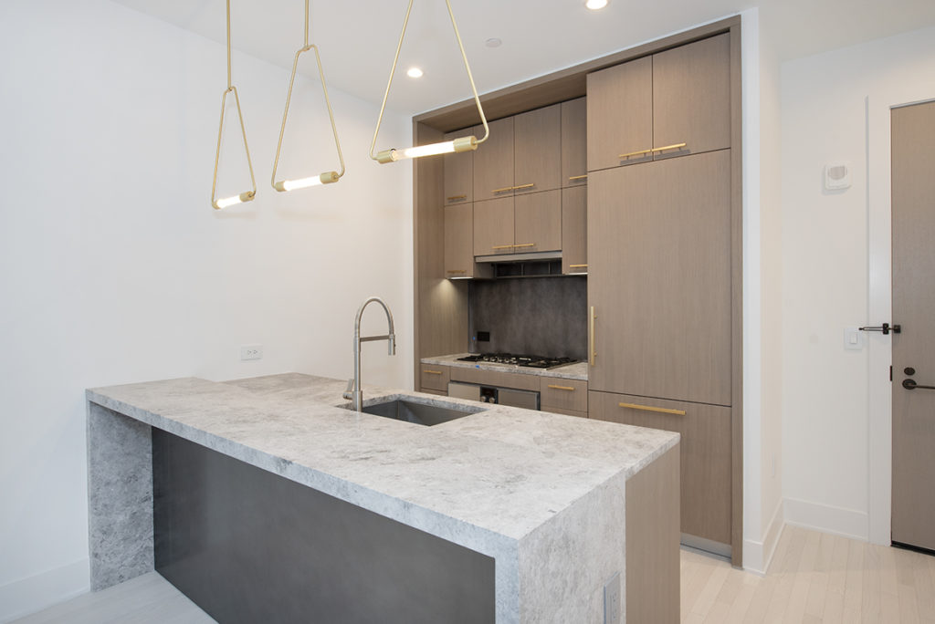 new launch condo in manhattan, high end kitchen